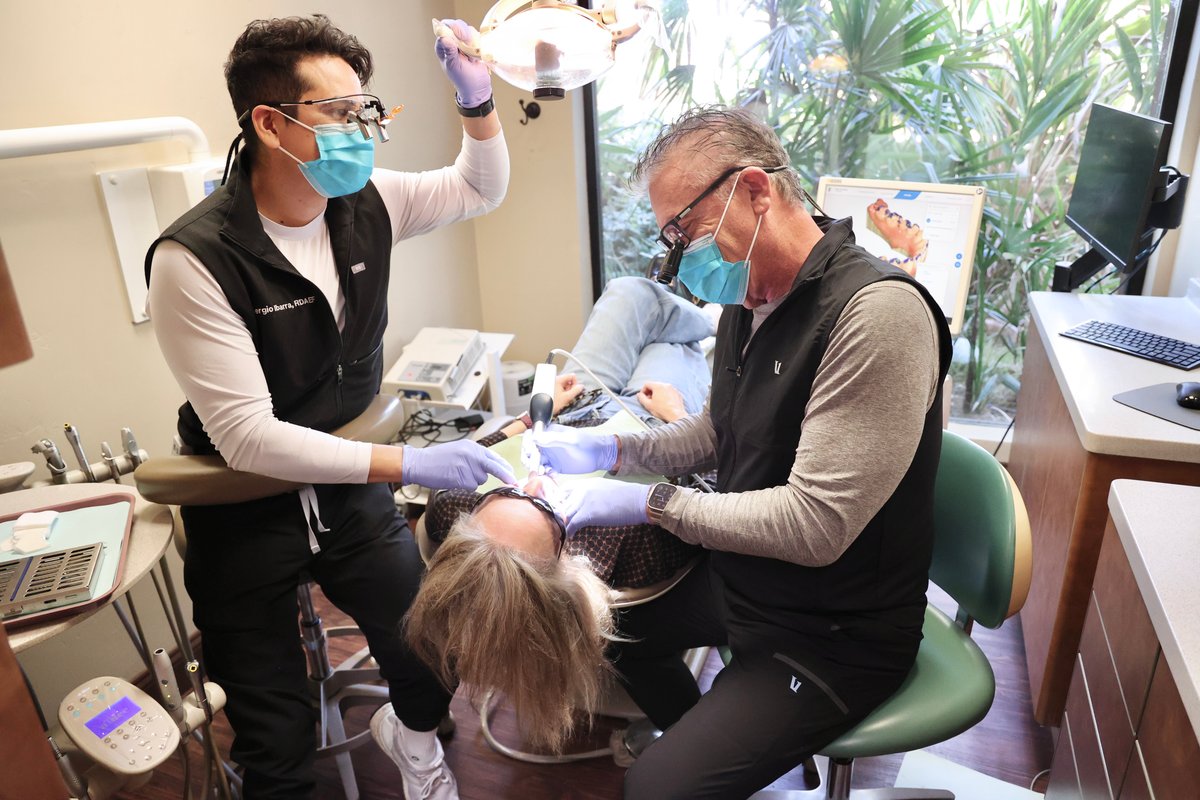 Treatment room at Downtown Dental Studio — Fallbrook, CA